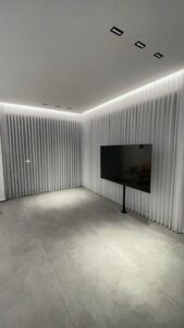 וילון בד קרפ